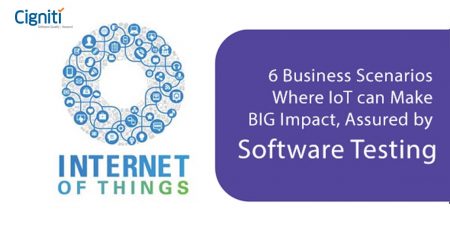 6 Business Scenarios Where IoT can Make BIG Impact, Assured by Software Testing