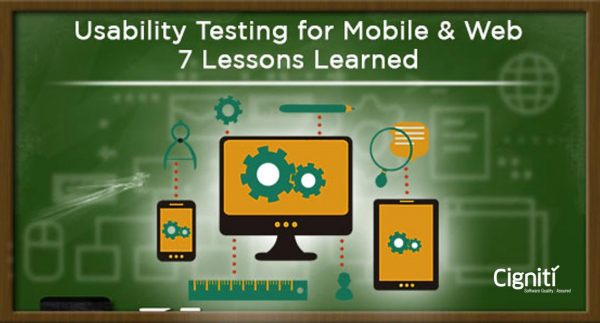 Usability Testing for Mobile & Web – 7 Lessons Learned