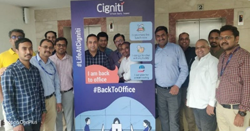 Cigniti celebrates Back to Office
