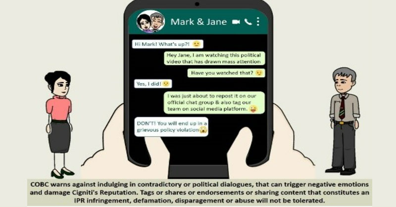 Mark & Jane' communication