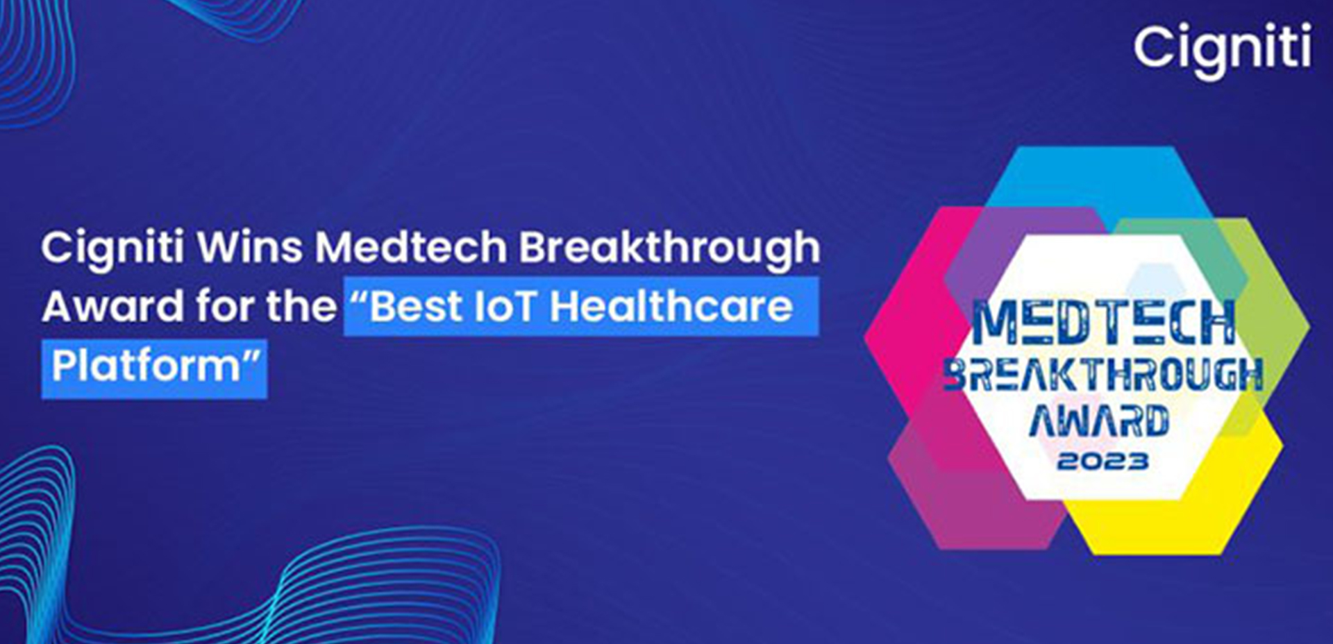 Cigniti’s 𝐈𝐨𝐌𝐓 𝐀𝐮𝐭𝐨𝐦𝐚𝐭𝐢𝐨𝐧 F𝐫𝐚𝐦𝐞𝐰𝐨𝐫𝐤 Receives "Best IoT Healthcare Platform" Award