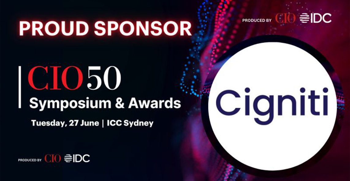 Cigniti Sponsors the CIO 50 Symposium & Awards