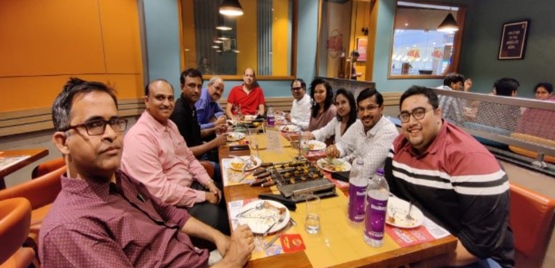 Process Team Lunch with Raghu