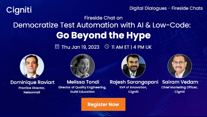 Democratize Test Automation with AI & Low-Code: Go Beyond the Hype
