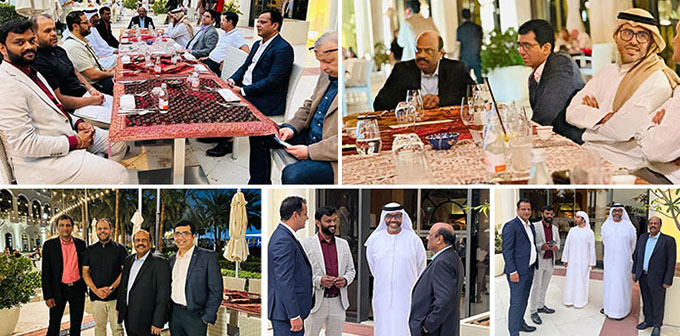 Iftar Party for our esteemed clients in Dubai and Abu Dhabi 