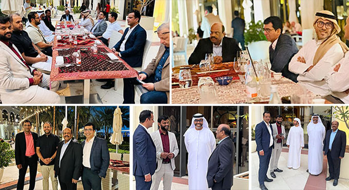 Iftar Party for our esteemed clients in Dubai and Abu Dhabi