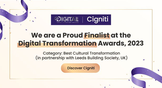 Cigniti Technologies is a Proud Finalist at the Digital Transformation Awards, 2023 