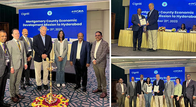 Cigniti is Delighted to Host the Montgomery County Economic Development Mission to Hyderabad 