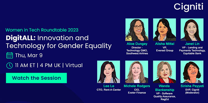 Women in Tech Roundtable - DigitALL: Innovation and Technology for Gender Equality
